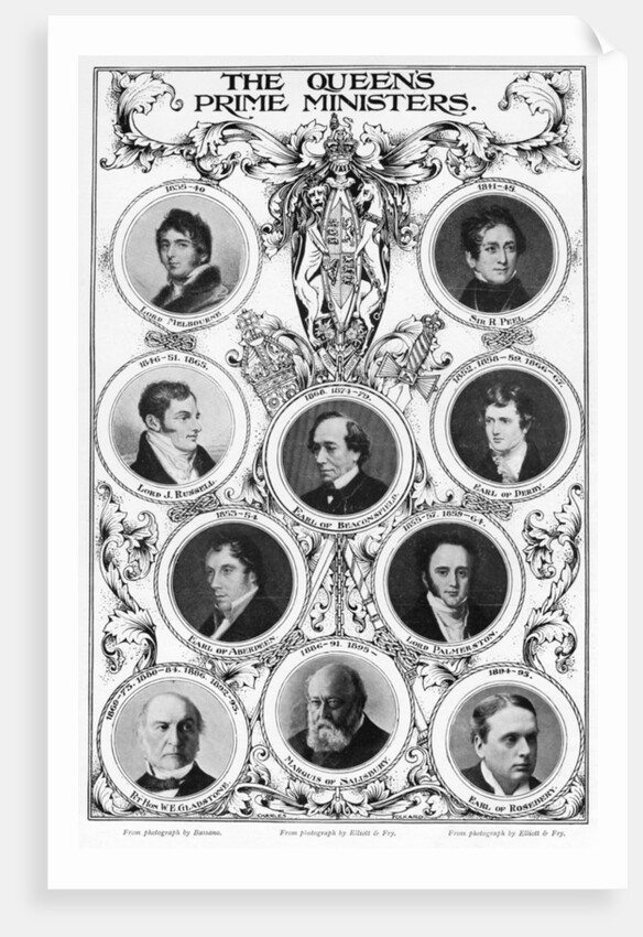 Oueen Victoria's prime ministers by Anonymous