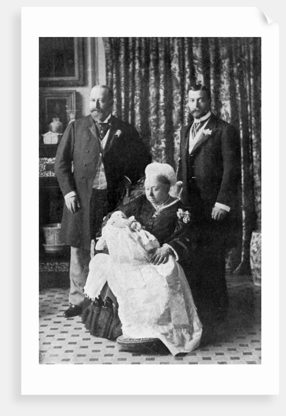 Four generations of the royal family by W&D Downey