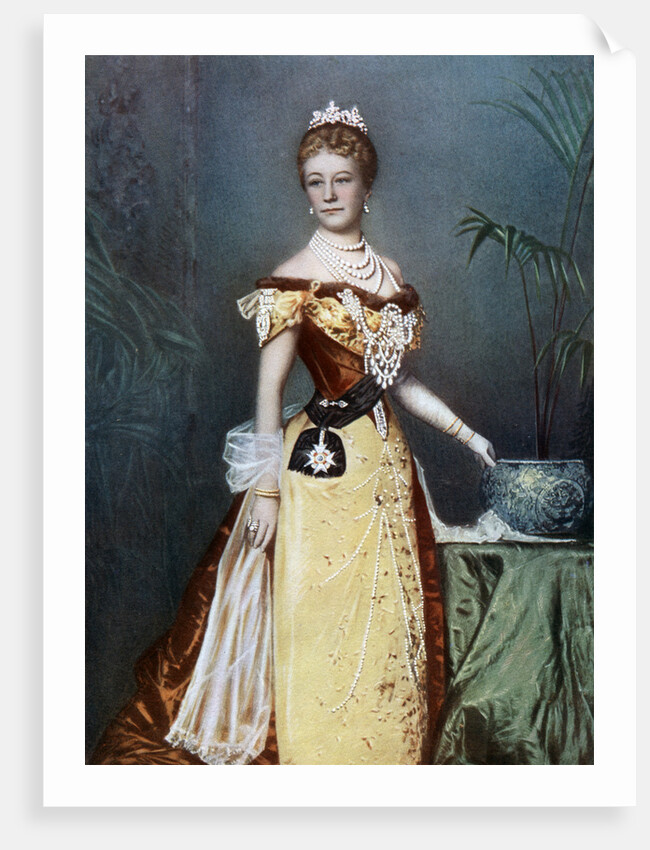 Auguste Viktoria, German empress by Reichard & Lindner
