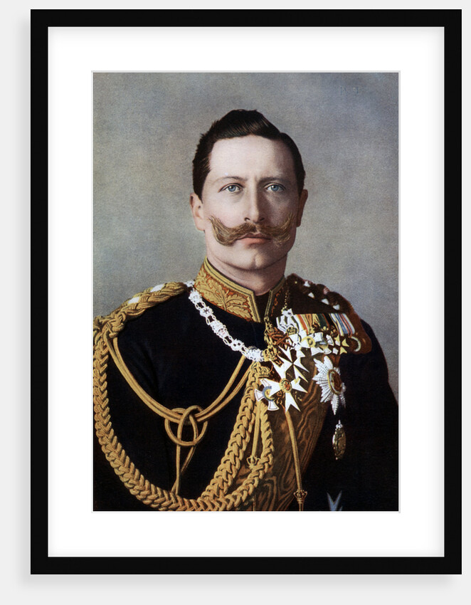 Wilhelm II, Emperor of Germany and King of Prussia by Reichard & Lindner