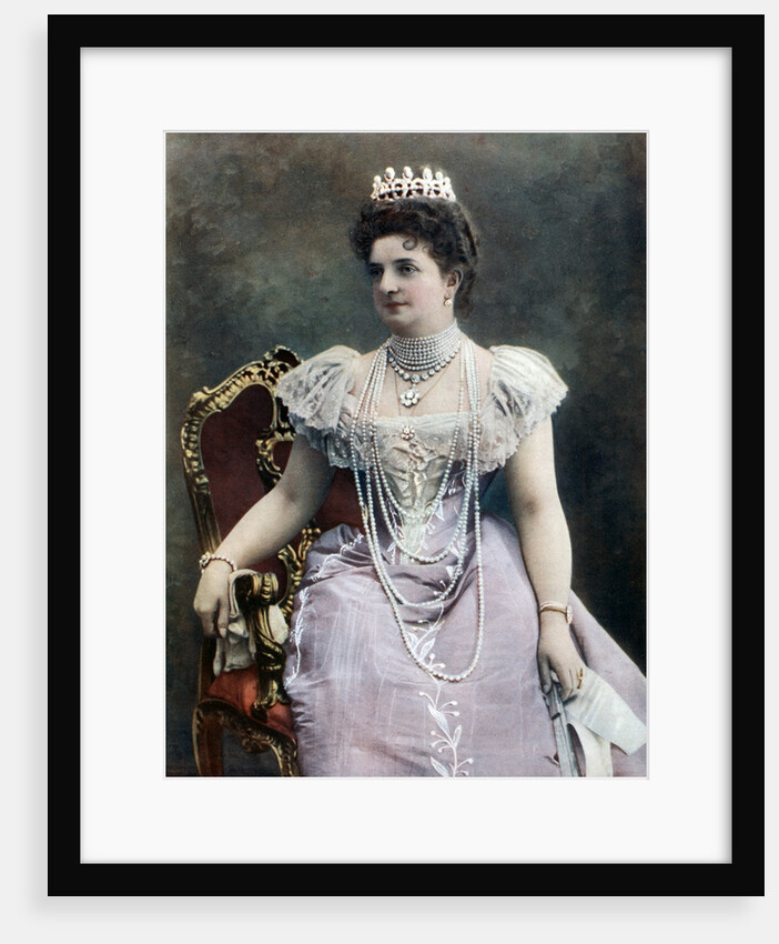 Margherita of Savoy, Queen consort of Italy by Giacomo Brogi