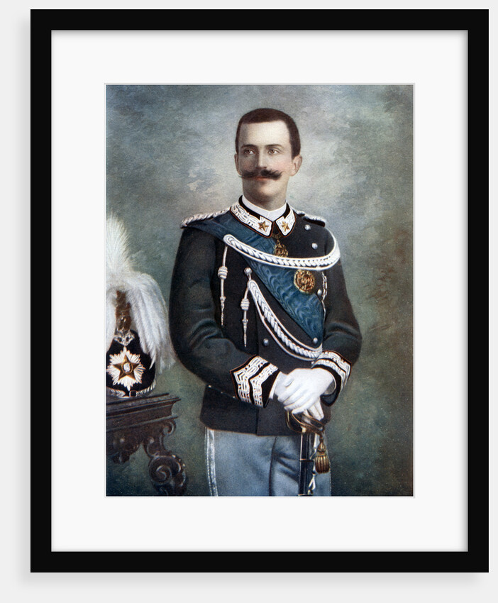Victor Emmanuel III, King of Italy by Giacomo Brogi