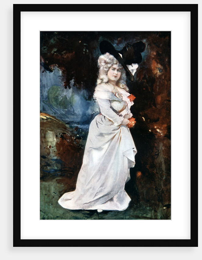 Connie Ediss in The Silver Slipper by Ellis & Walery