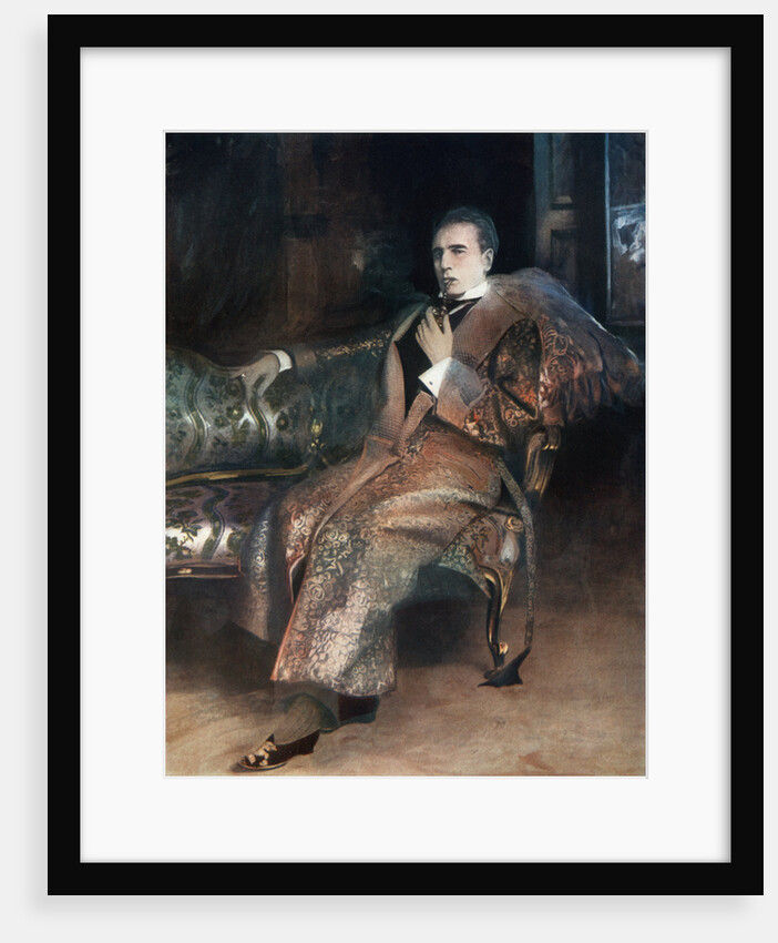 William Gillette in Sherlock Holmes by Anonymous