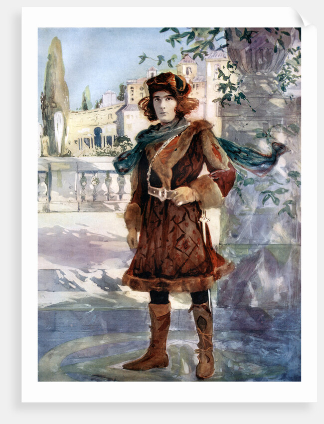 Henry Brodribb Irving in As You Like It by Ellis & Walery