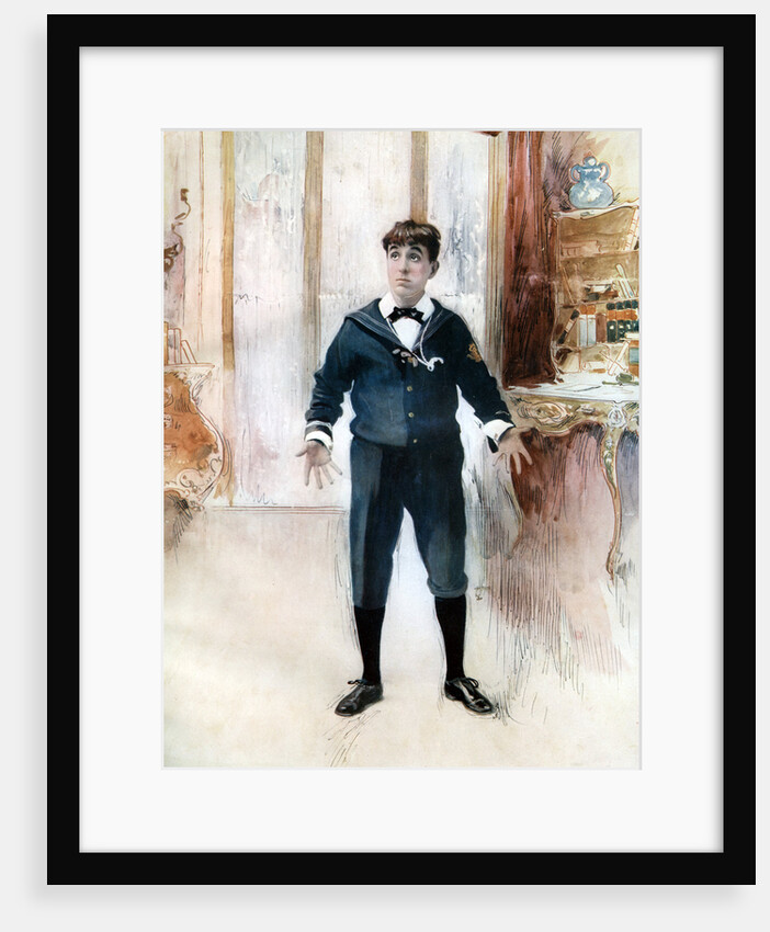 Weedon Grossmith in The New Boy by Ellis & Walery