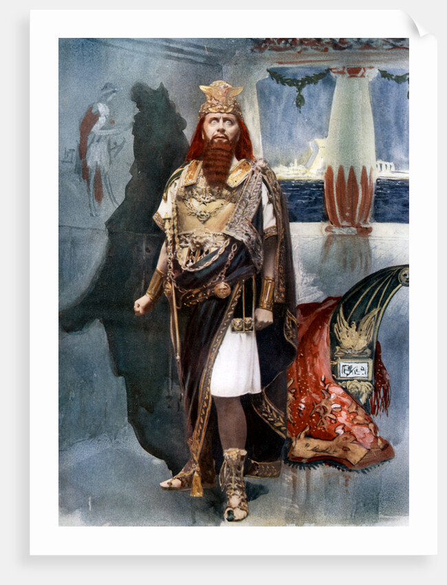 Herbert Beerbohm Tree in Herod by Langfier Photo