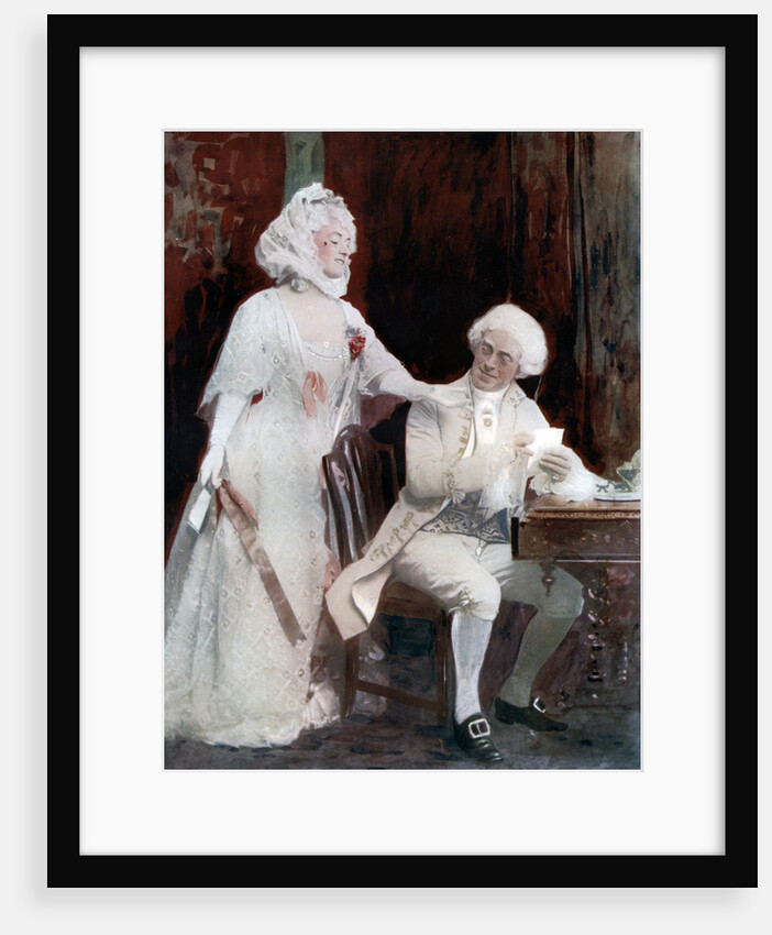 Winifred Emery and Cyril Maud in The School for Scandal by Window & Grove