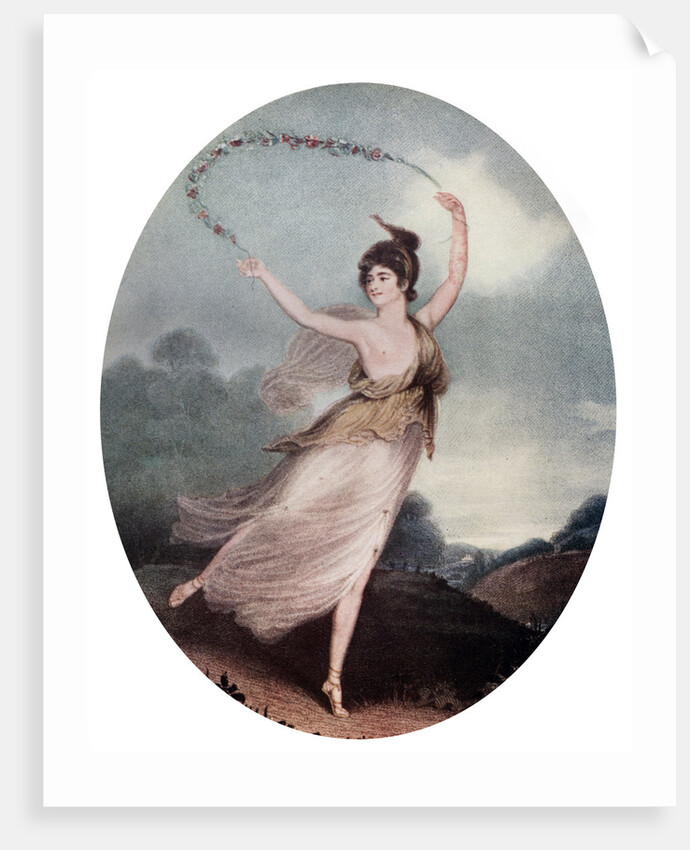 Mademoiselle Celine Parisot by Charles Turner