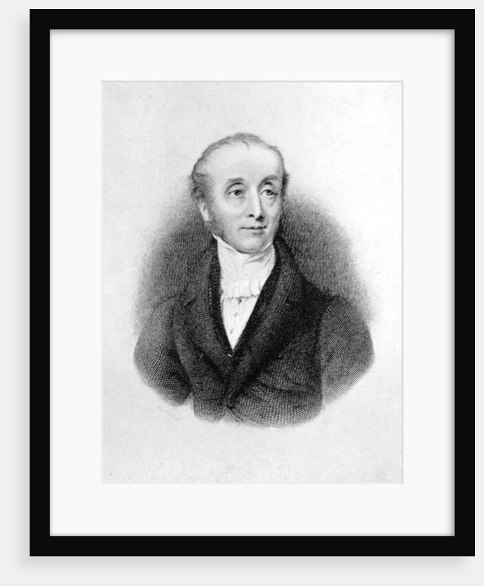 Horace Smith, English poet and novelist by E Finden