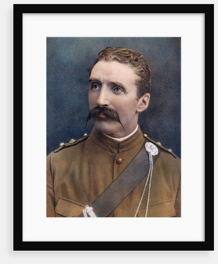Lieutenant-Colonel DM Lumsden, British soldier by Bourne & Shepherd