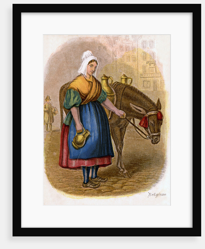 Belgian Milk-Woman by W Dickes