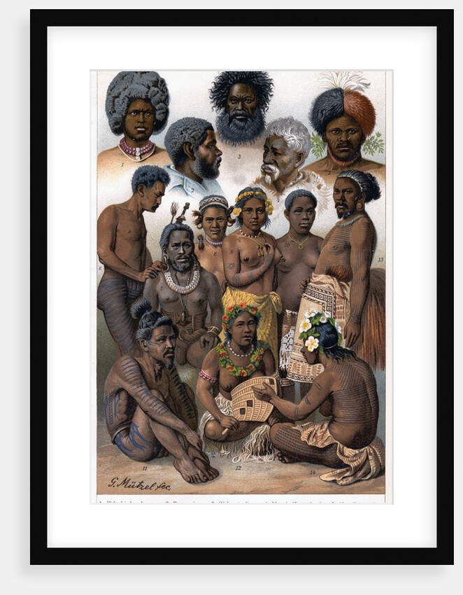Australian Inhabitants by G Mutzel