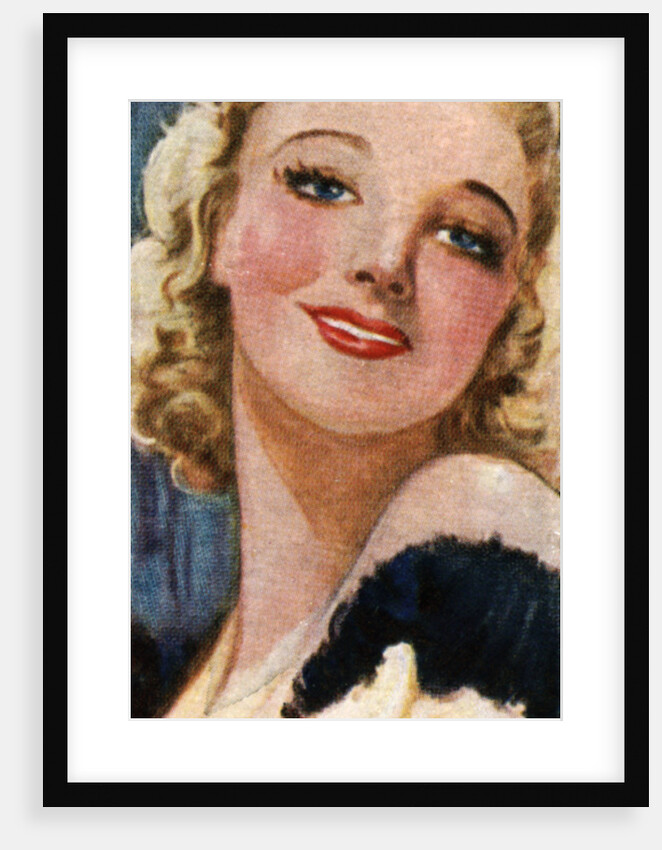Virginia Bruce, (1910-1982), American actress and singer by Anonymous