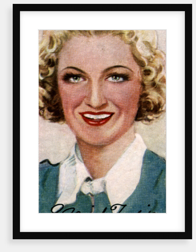 Dame Gracie Fields, (1898-1979), English singer and comedian by Anonymous