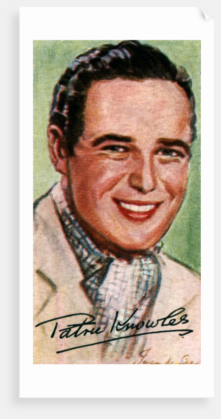 Patric Knowles, (1911-1995),  English born film actor by Anonymous
