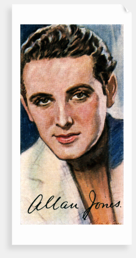 Allan Jones, (1907-1992),  American actor and singer by Anonymous