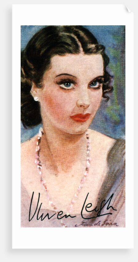 Vivien Leigh, (1913-1967), English actress of the theatre and cinema by Anonymous