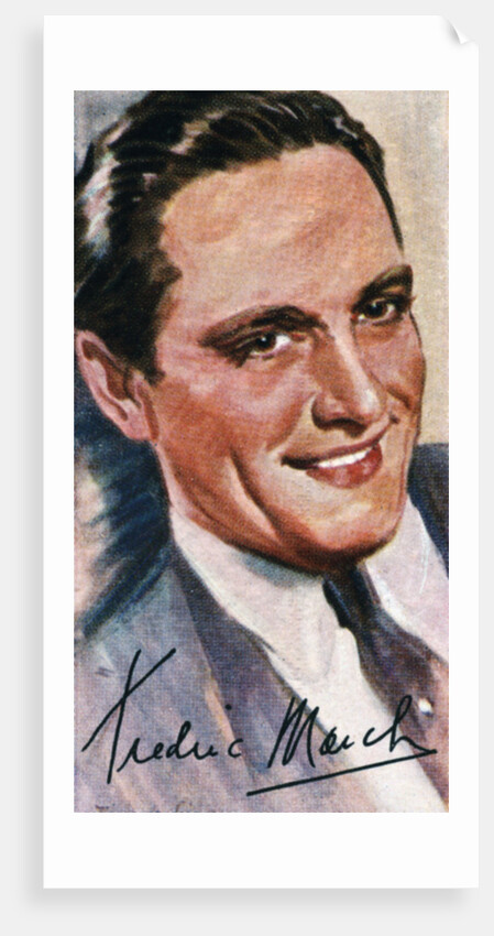 Fredric March, (1897-1975), two time Academy Award winning American actor by Anonymous