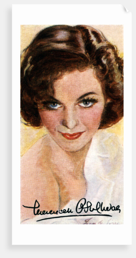 Maureen O?Sullivan, (1911-1998), Irish actress by Anonymous
