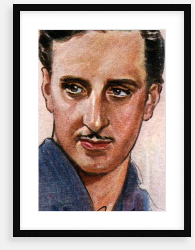 Basil Rathbone, (1892-1967), English actor by Anonymous