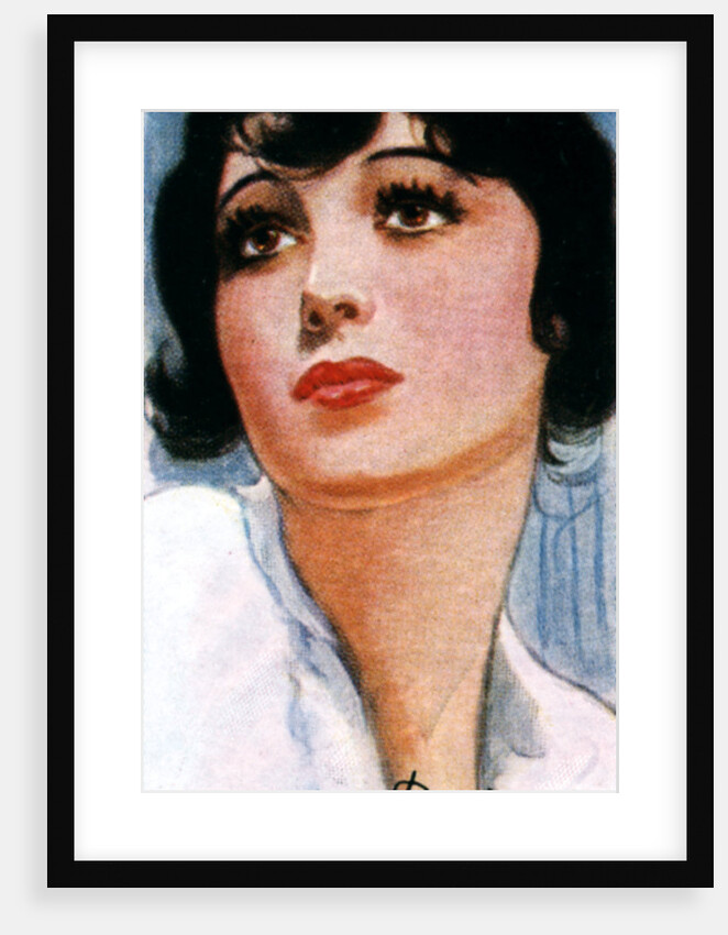 Luise Rainer, (1910-), two time Academy Award winning film actress by Anonymous
