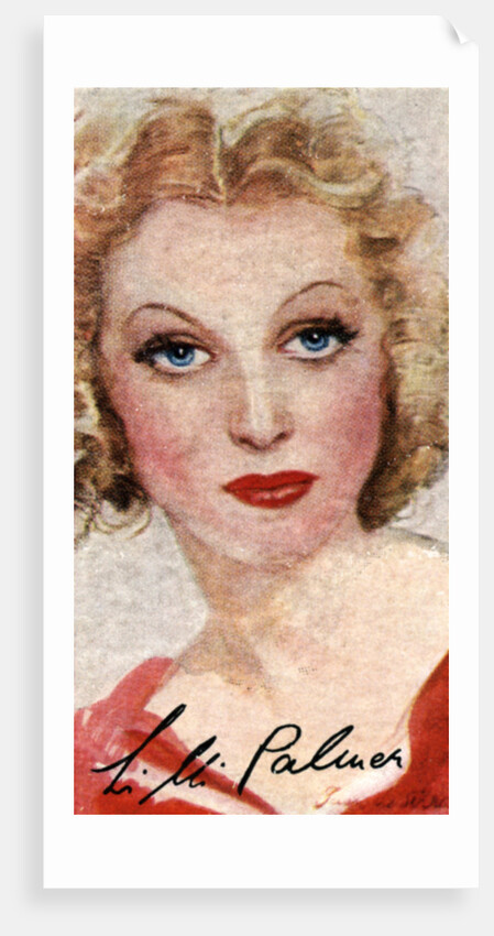 Lilli Palmer, (1914-1986), German born, international actress by Anonymous