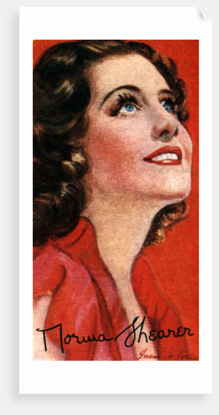 Norma Shearer, (1902-1983), Academy Award winning Canadian born actress by Anonymous