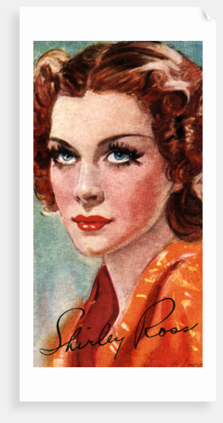 Shirley Ross, (1913-1975), American film actress by Anonymous