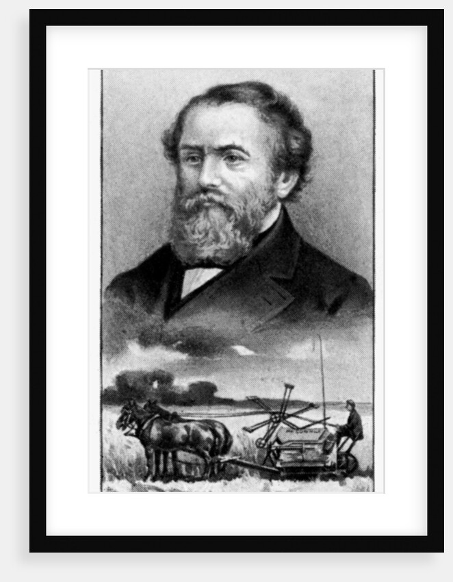 Cyrus Hall McCormick, Irish American farmer, inventor, businessman, and marketer by Anonymous