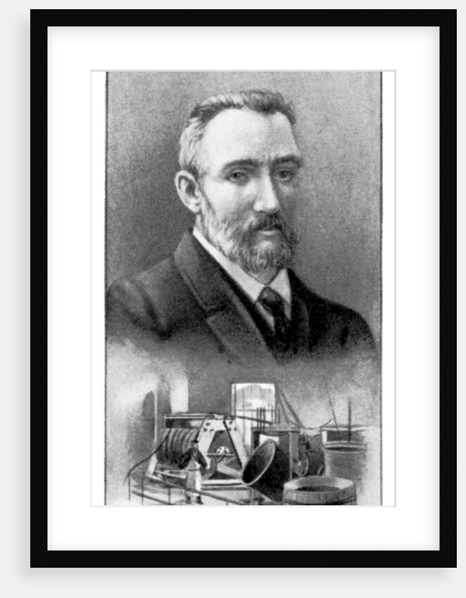Pierre Curie, French physicist by Anonymous
