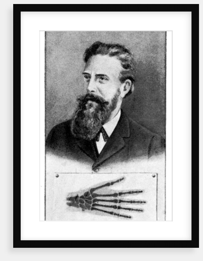 Wilhelm Conrad Roentgen, German physicist by Anonymous