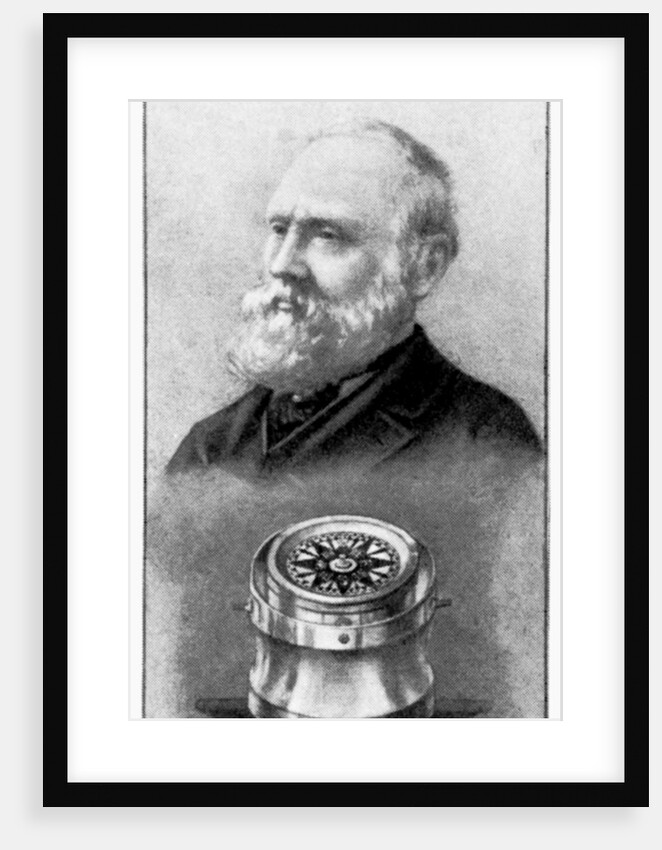 Lord Kelvin, Irish-Scottish mathematical physicist and engineer by Anonymous