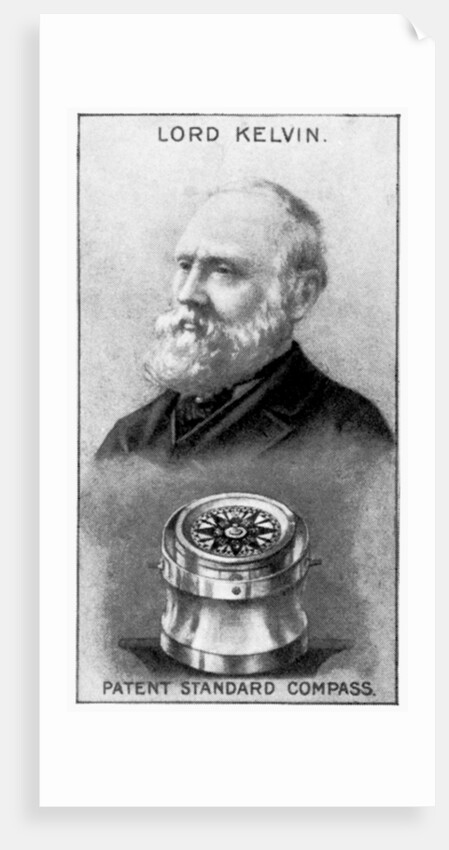 Lord Kelvin, Irish-Scottish mathematical physicist and engineer by Anonymous