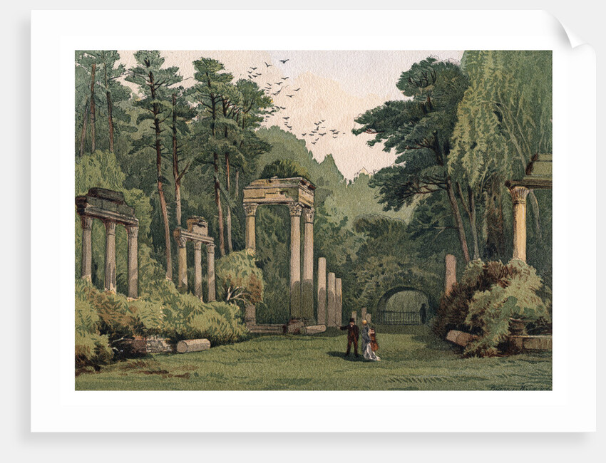 Ruins in Windsor Park by Anonymous