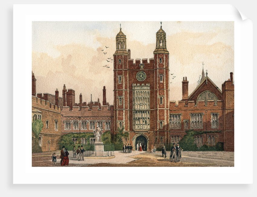 Quadrangle of Eton College by Anonymous