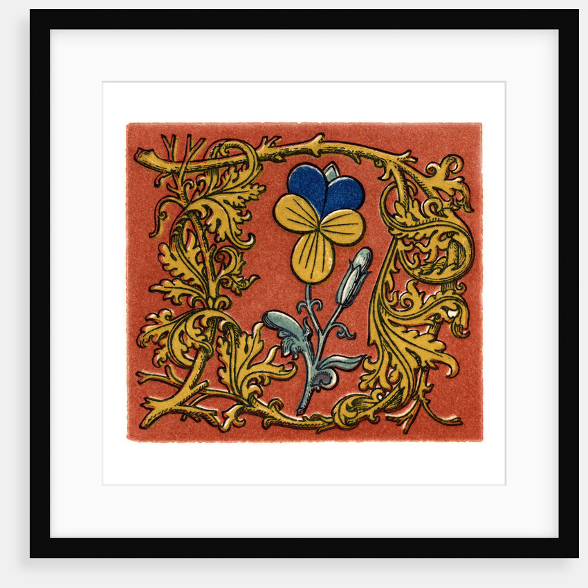 Initial letter 'D', second half of the fifteenth century by Henry Shaw