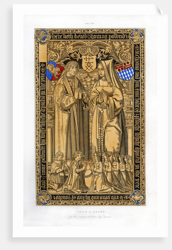 Thomas Pownder, merchant and bailiff of Ipswich by Henry Shaw