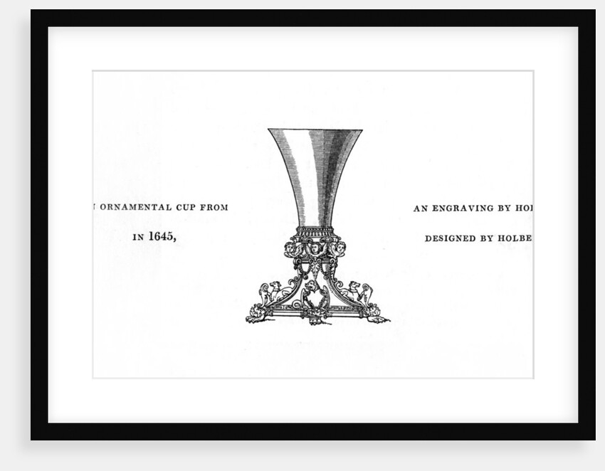 Ornamental cup by Henry Shaw
