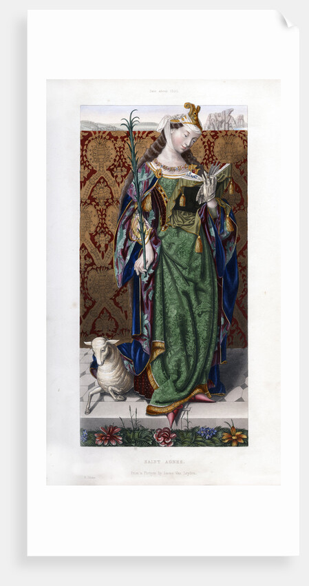 Saint Agnes by Henry Shaw