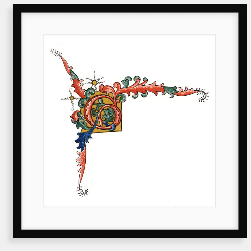 Initial letter 'G' by Henry Shaw