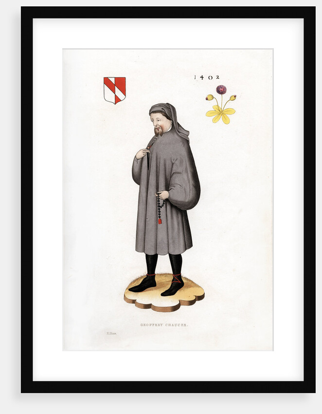 Geoffrey Chaucer by Henry Shaw