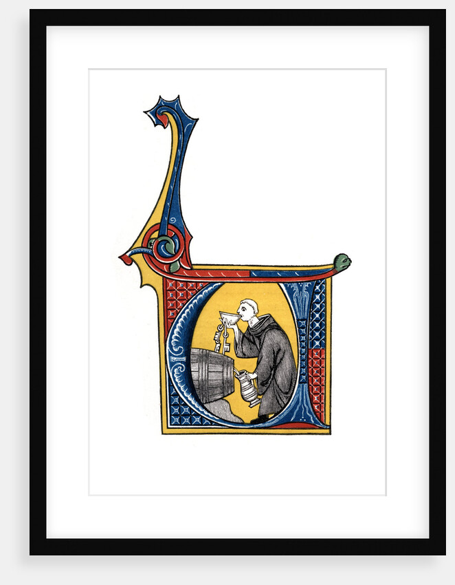 Initial letter 'U' by Henry Shaw