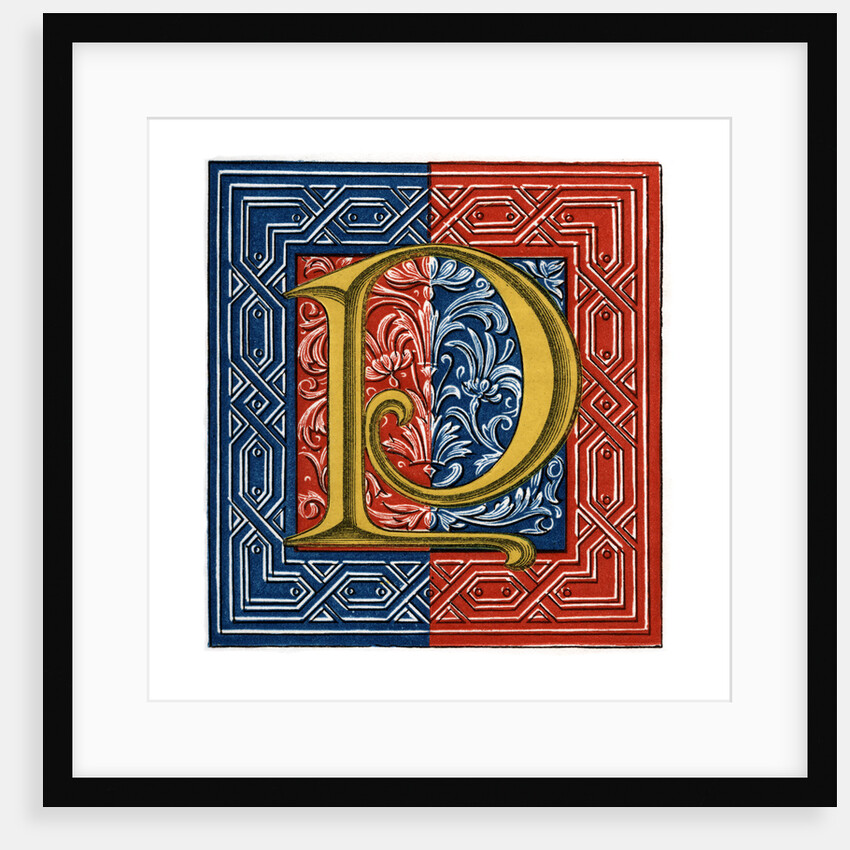 Initial letter 'P' by Henry Shaw