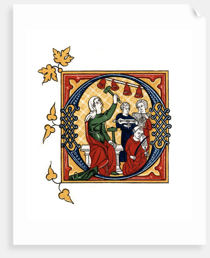 Initial letter 'O' by Henry Shaw