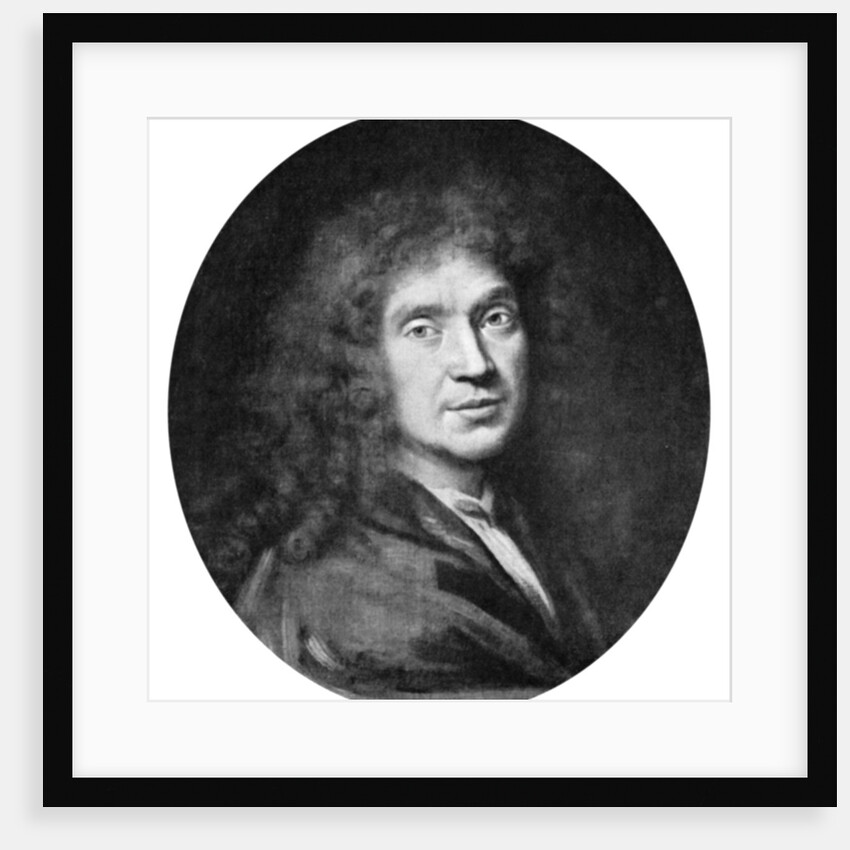 Moliere, French theatre writer, director and actor by Pierre Mignard