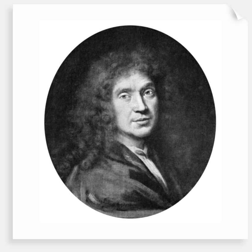 Moliere, French theatre writer, director and actor by Pierre Mignard