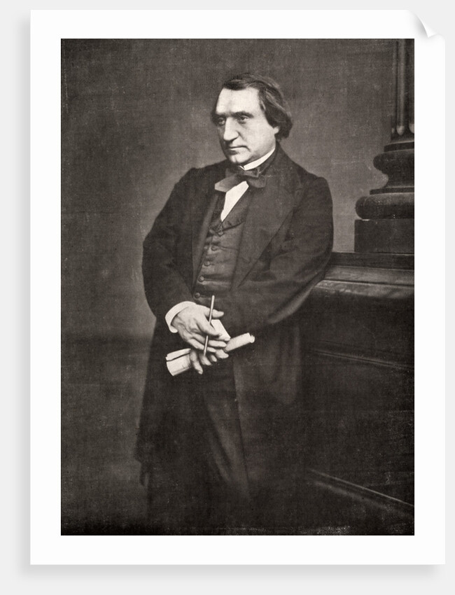 Ernest Renan, French philosopher and writer by Antoine-Samuel Adam-Salomon