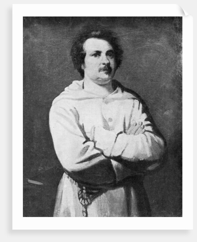 Honore de Balzac, French novelist and literary critic by Anonymous