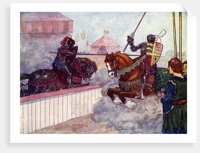 The Count rode again and again at Edward till his lance was splintered in his hand by A S Forrest